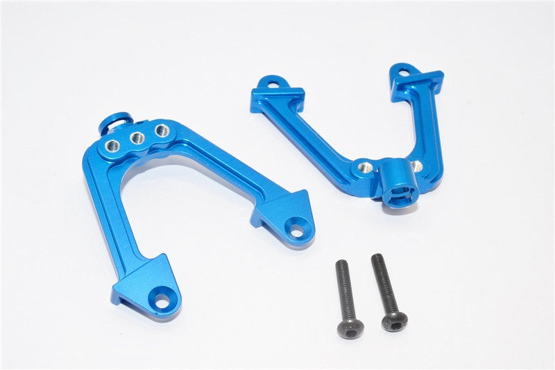 Axial SCX10 Aluminum Front Support Tower - 1 Set Blue