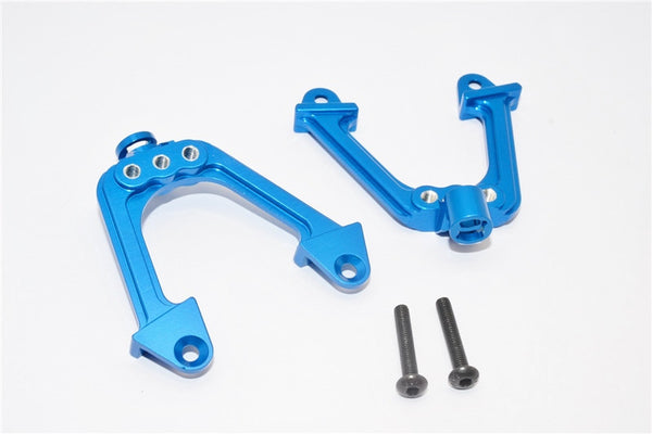 Axial SCX10 Aluminum Front Support Tower - 1 Set Blue