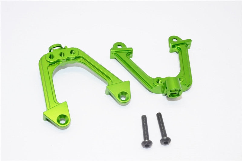 Axial SCX10 Aluminum Front Support Tower - 1Set Green
