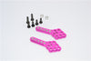 Axial SCX10 Aluminum Front/Rear Adjustable Damper Mount With Multiple Holes - 1Pr Pink