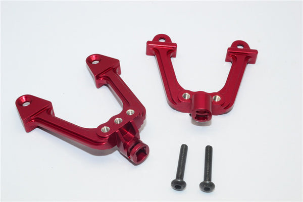 Axial SCX10 Aluminum Rear Support Tower - 1 Set Red