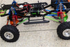 Axial SCX10 Steel Adjustable Main Shaft With Aluminum Body - 1Pr Set Red