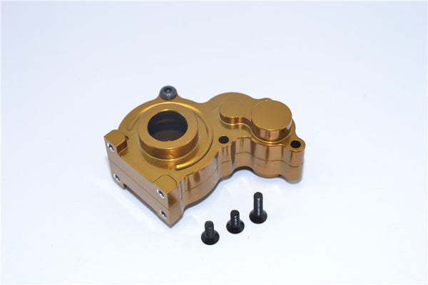 Axial SCX10 Aluminum Center Transmission Case - 3Pcs Set Golden Black