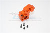Axial SCX10 Aluminum Center Transmission Case - 3Pcs Set Orange