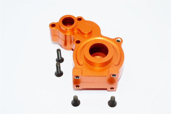 Axial SCX10 Aluminum Center Transmission Case - 3Pcs Set Orange