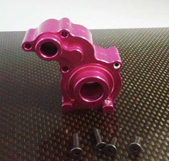 Axial SCX10 Aluminum Center Transmission Case - 3Pcs Set Pink