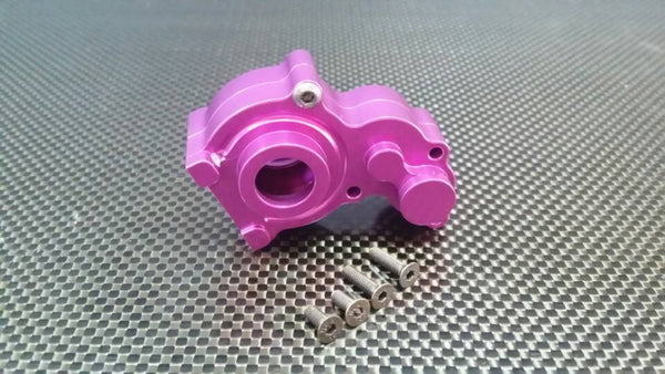 Axial SCX10 Aluminum Center Transmission Case - 3Pcs Set Purple