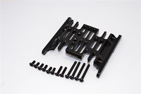 Axial SCX10 Aluminum Center Frame Brace - 1 Set Black