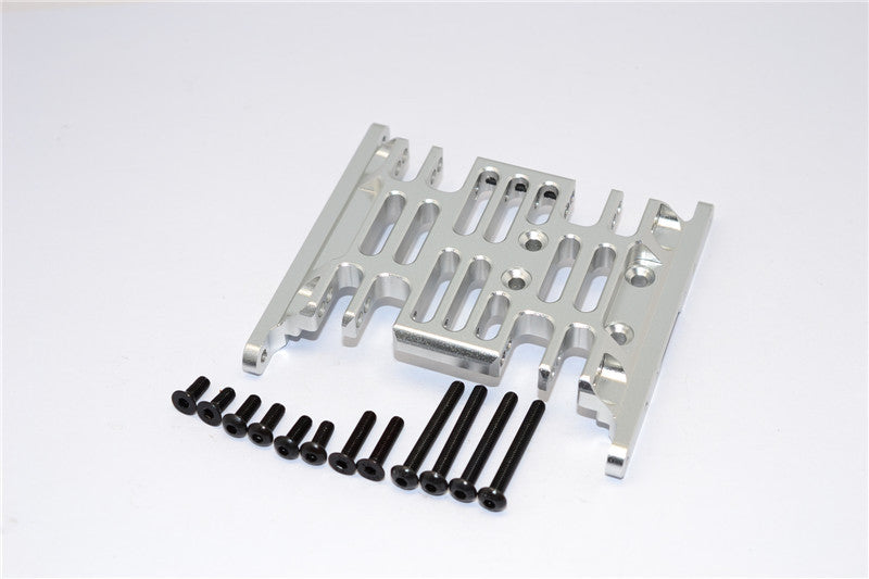 Axial SCX10 Aluminum Center Frame Brace - 1 Set Silver