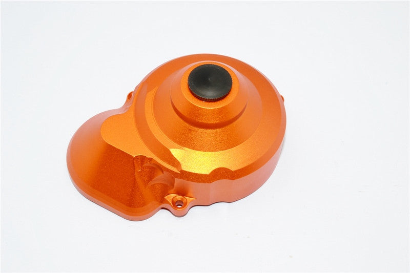 Axial SCX10 & Wraith Aluminum Transmission Spur Gear Case Cover - 1Pc Set Orange