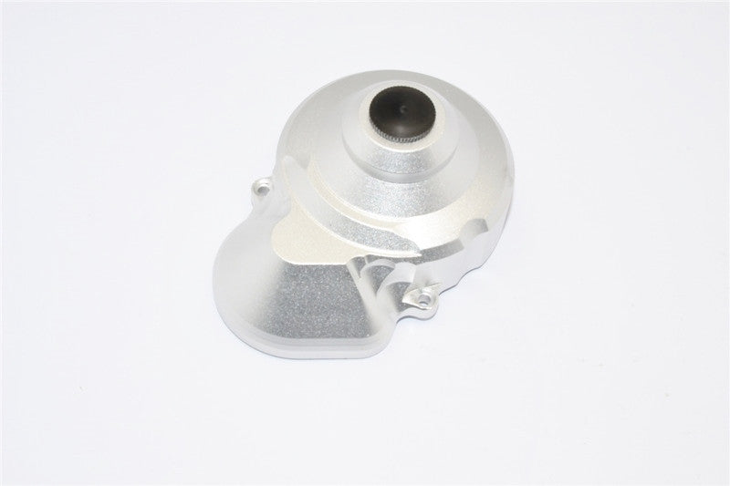 Axial SCX10 & Wraith Aluminum Transmission Spur Gear Case Cover - 1Pc Set Silver