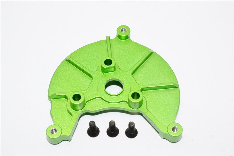 Axial SCX10 & Wraith Aluminum Transmission Spur Gear Case Cover Plate - 1Pc Set Green