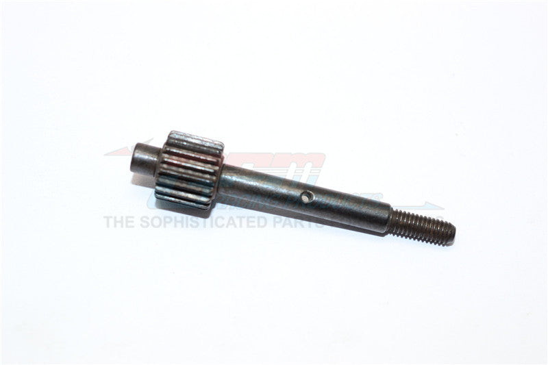 Axial SCX10 Steel #45 Drive Gear With Slipper Drive Gear Shaft - 1Pc Set Black