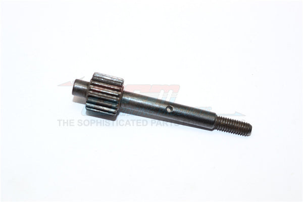 Axial SCX10 Steel #45 Drive Gear With Slipper Drive Gear Shaft - 1Pc Set Black