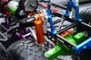 Axial SCX10 Aluminum Front/Rear Internal Shocks (90mm) - 1Pr Set Green