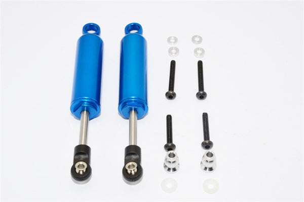 Axial SCX10 Aluminum Front/Rear Internal Shocks (90mm) - 1Pr Set Blue