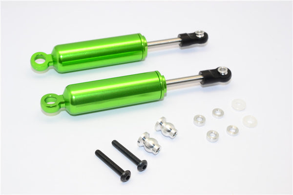 Axial SCX10 Aluminum Front/Rear Internal Shocks (90mm) - 1Pr Set Green