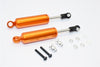 Axial SCX10 Aluminum Front/Rear Internal Shocks (90mm) - 1Pr Set Orange
