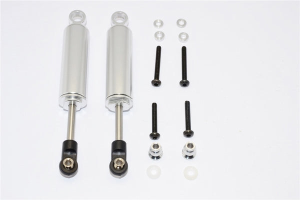 Axial SCX10 Aluminum Front/Rear Internal Shocks (90mm) - 1Pr Set Silver