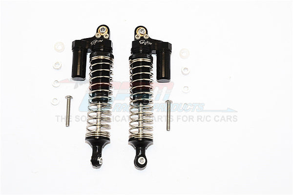 Axial SCX10 Aluminum Front/Rear L-Shape Shocks (92mm) - 1Pr Set Black