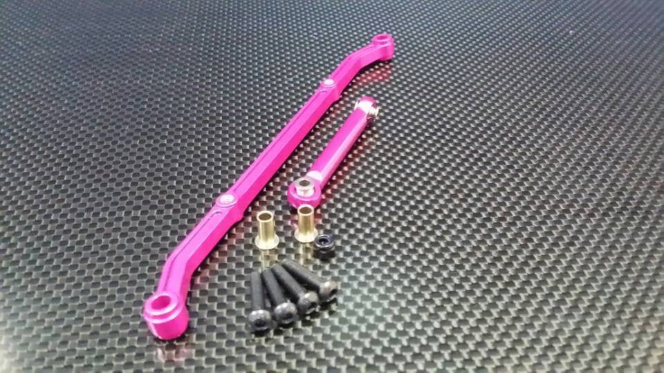 Axial SCX10 Aluminum Tie Rod - 1Set Pink
