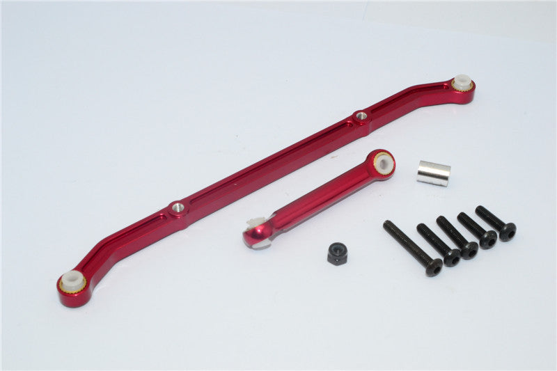 Axial SCX10 Aluminum Tie Rod - 1 Set Red