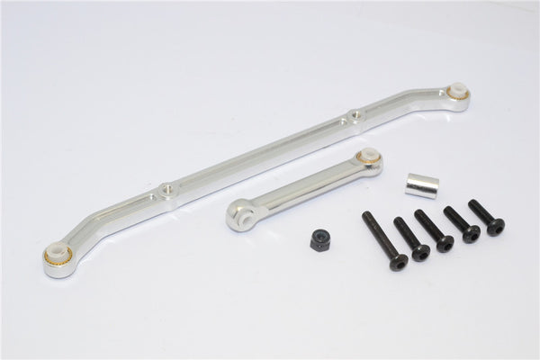 Axial SCX10 Aluminum Tie Rod - 1 Set Silver