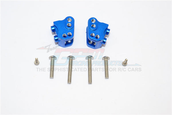 Axial SCX10 II (AX90046, AX90047) Aluminum Front/Rear Link Mounts - 1Pr Set Blue