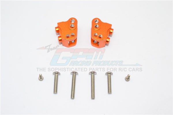 Axial SCX10 II (AX90046, AX90047) Aluminum Front/Rear Link Mounts - 1Pr Set Orange