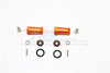 Axial SCX10 II (AX90046, AX90047) Aluminum Wheel Hex Adapters 25mm Width (Use For 4mm Thread Wheel Shaft & 4mm Hole Wheel) - 1Pr Set
 Orange