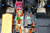 Axial SCX10 II AX90046 & AX90047 Aluminum Battery Mount - 1 Set Orange