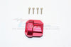 Axial SCX10 II (AX90046, AX90047) Aluminum Front/Rear Differential Cover - 1Pc Set Red