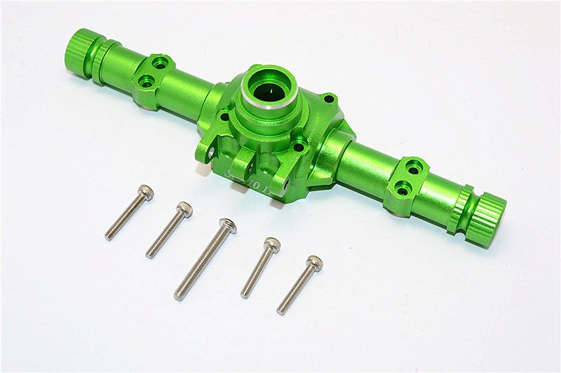 Axial SCX10 II (AX90046, AX90047) Aluminum Front/Rear Axle Housing - 1 Set Green