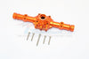 Axial SCX10 II (AX90046, AX90047) Aluminum Front/Rear Axle Housing - 1 Set Orange