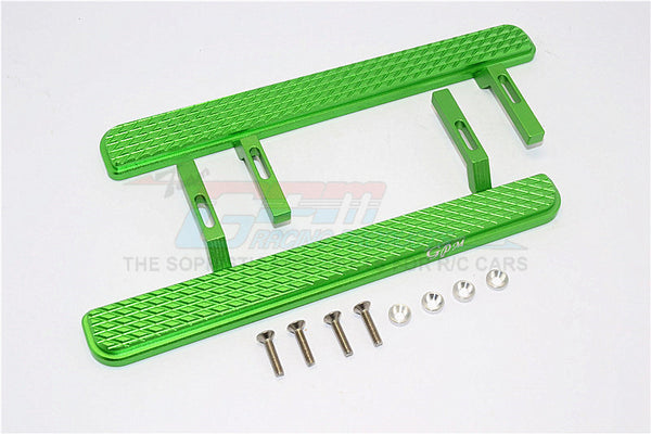 Axial SCX10 II (AX90046, AX90047) Aluminum Exterior Trail (Parallelogram) - 1Pr Set Green