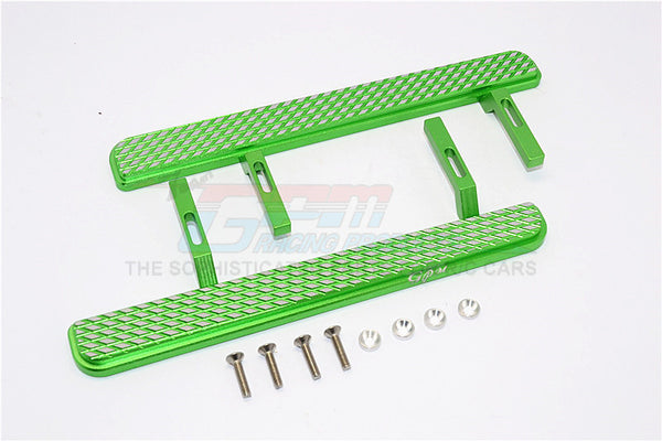 Axial SCX10 II (AX90046, AX90047) Aluminum Exterior Trail (Parallelogram Silver) - 1Pr Set Green