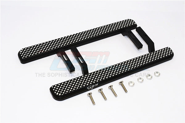 Axial SCX10 II (AX90046, AX90047) Aluminum Exterior Trail (Diamond Silver) - 1Pr Set Black
