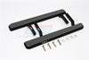 Axial SCX10 II (AX90046, AX90047) Aluminum Exterior Trail (Diamond Silver) - 1Pr Set Black