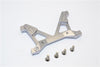 Axial SCX10 II (AX90046, AX90047) Aluminum Rear Chassis Stabilized Mount - 1Pc Set Gray Silver