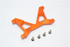 Axial SCX10 II (AX90046, AX90047) Aluminum Rear Chassis Stabilized Mount - 1Pc Set Orange