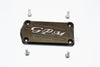 Axial SCX10 II (AX90046, AX90047) Aluminum Receiver Cover - 1Pc Set Black