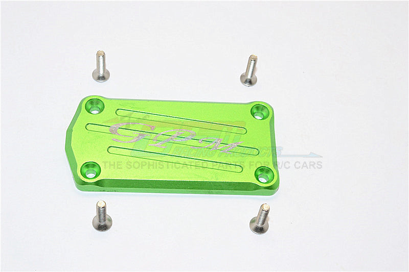 Axial SCX10 II (AX90046, AX90047) Aluminum Receiver Cover - 1Pc Set Green