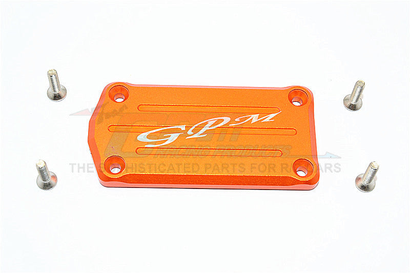 Axial SCX10 II (AX90046, AX90047) Aluminum Receiver Cover - 1Pc Set Orange