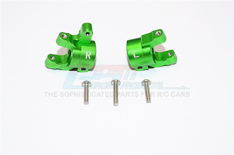 Axial SCX10 II (AX90046, AX90047) Aluminum C Hub - 1Pr Set Green