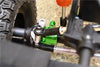 Axial SCX10 II (AX90046, AX90047) Aluminum C Hub - 1Pr Set Green