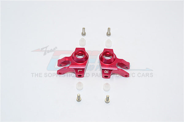 Axial SCX10 II (AX90046, AX90047) Aluminum Front Knuckle Arm - 1Pr Set Red