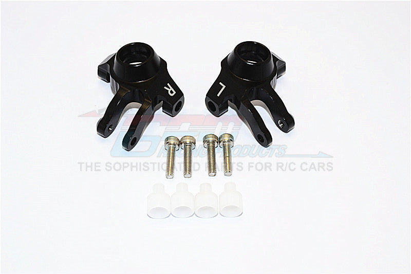 Axial SCX10 II (AX90046, AX90047) Aluminum Front Knuckle Arm - 1Pr Set Black