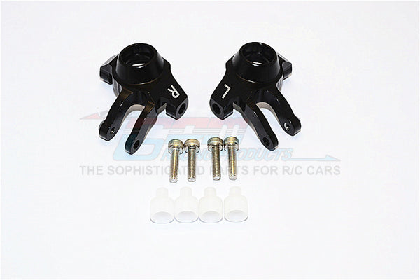 Axial SCX10 II (AX90046, AX90047) Aluminum Front Knuckle Arm - 1Pr Set Black