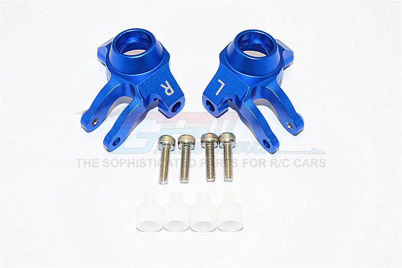 Axial SCX10 II (AX90046, AX90047) Aluminum Front Knuckle Arm - 1Pr Set Blue