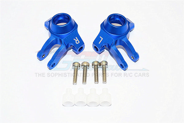 Axial SCX10 II (AX90046, AX90047) Aluminum Front Knuckle Arm - 1Pr Set Blue